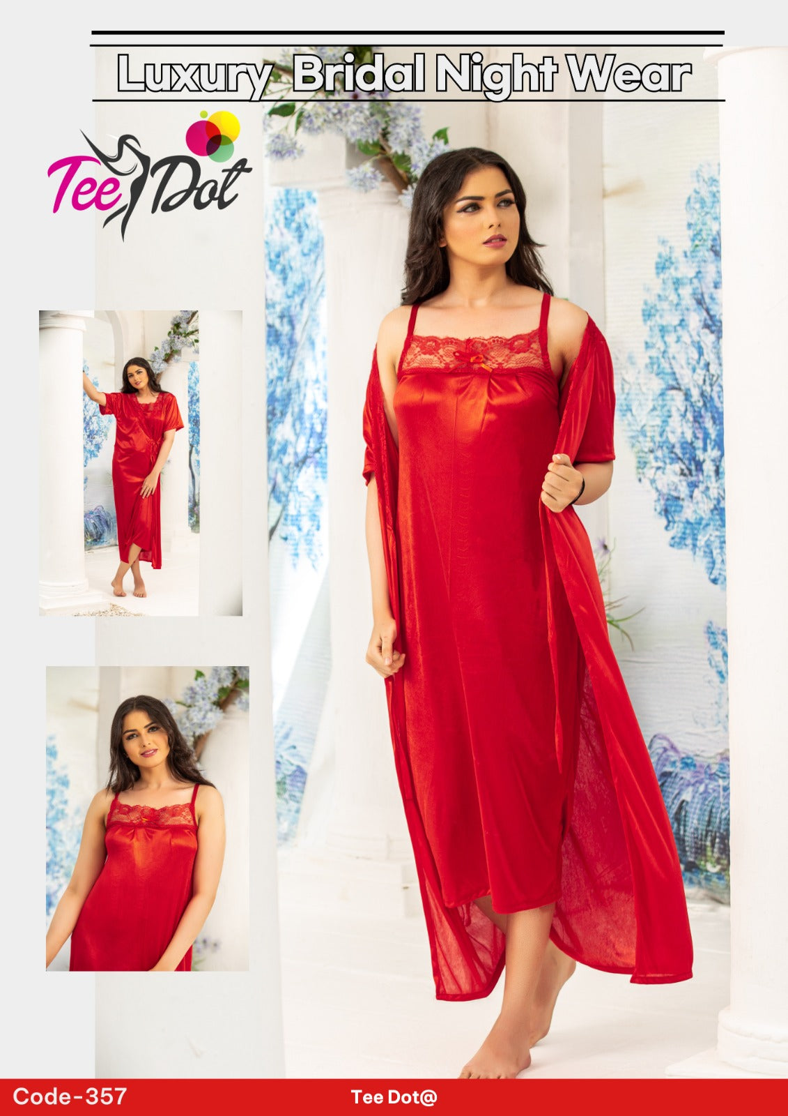 Luxury Bridal Nighty B-0037