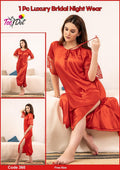 Luxury Bridal Nighty Set B-0040