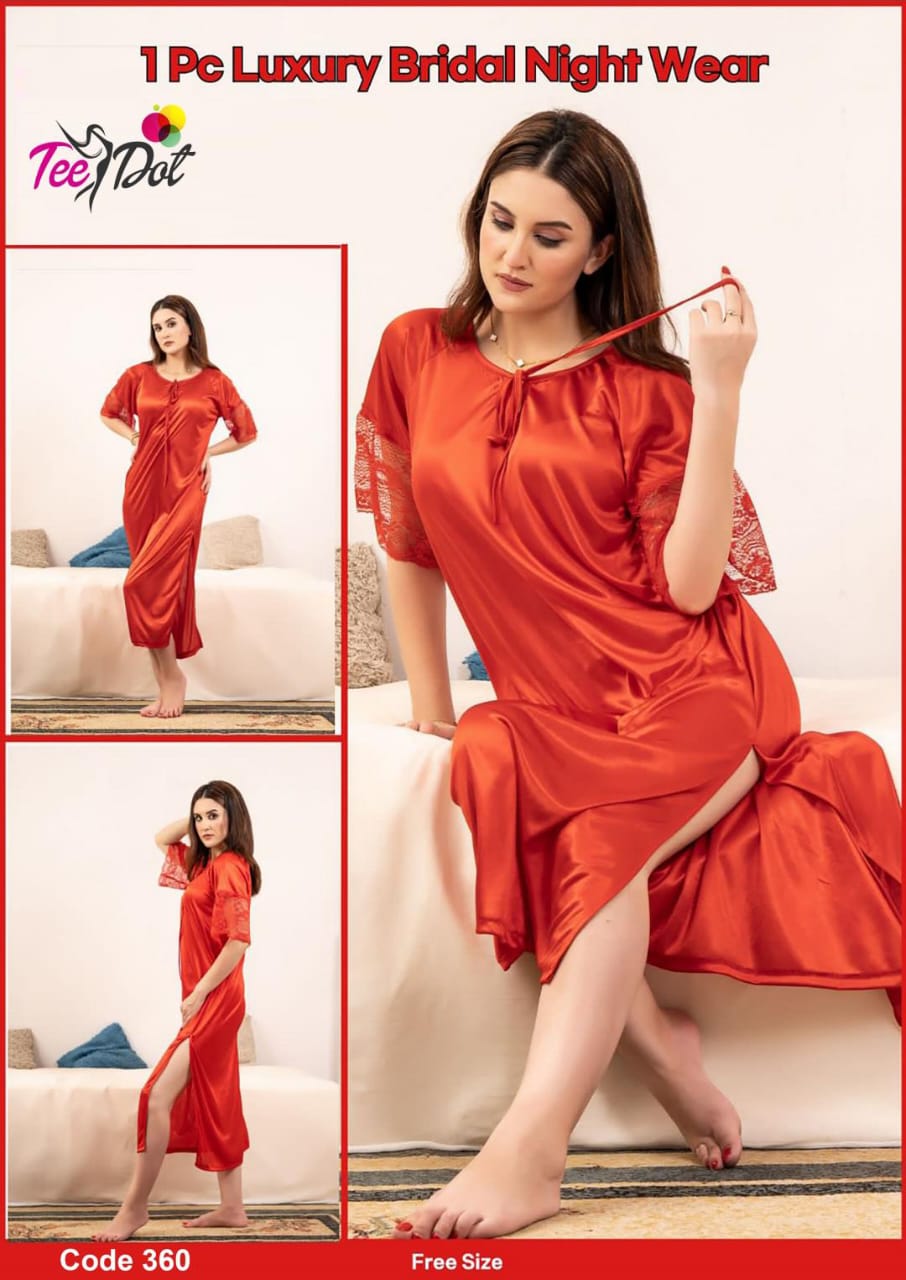 Luxury Bridal Nighty Set B-0040