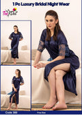Luxury Bridal Nighty Set B-0042