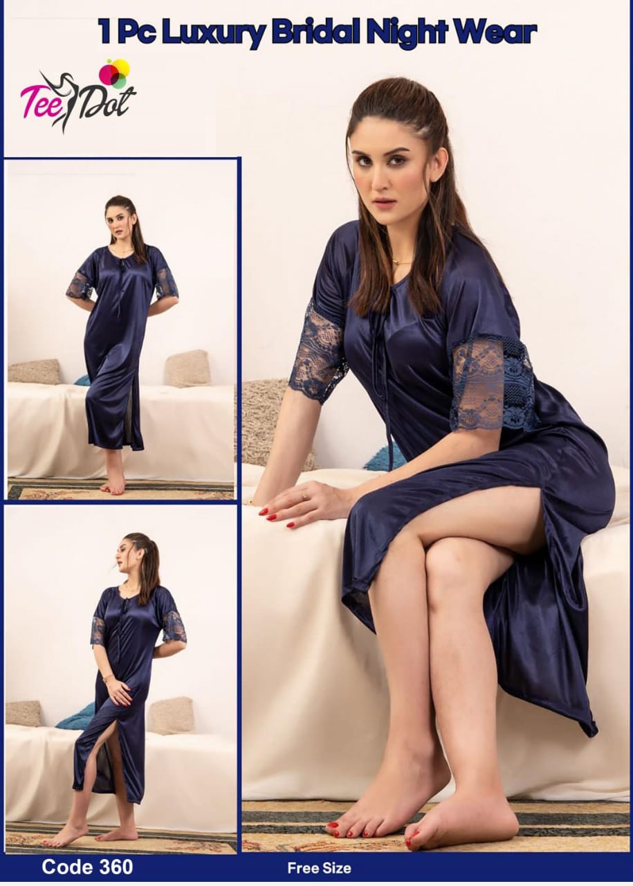 Luxury Bridal Nighty Set B-0042