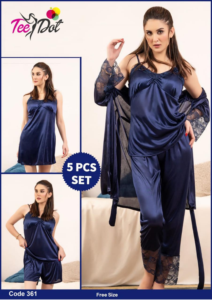 Bridal Luxury Nighty - Elegant Daily Nightwear B-0045
