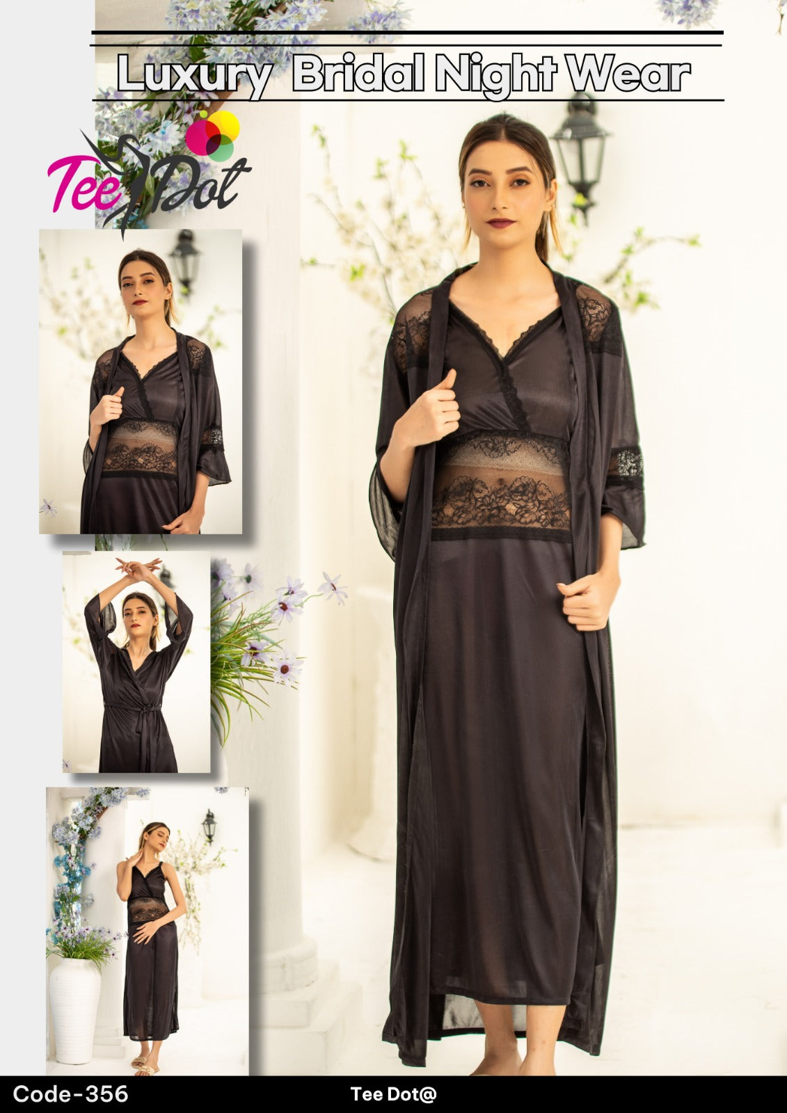 Luxury Bridal Nighty B-0031