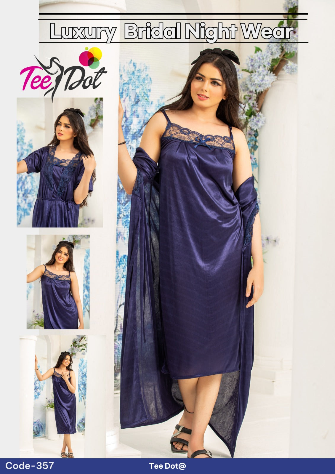 Luxury Bridal Nighty B-0034