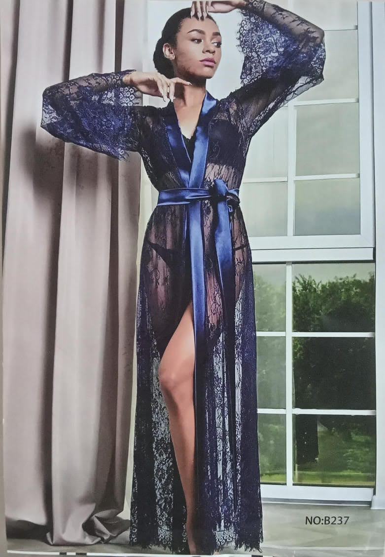 Fancy full sleeves long gown full net stretchable fabric