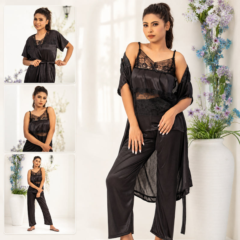 Luxury Bridal Nighty - Premium Daily Nightwear B-0041